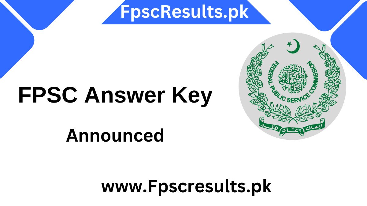 FPSC Answer Key