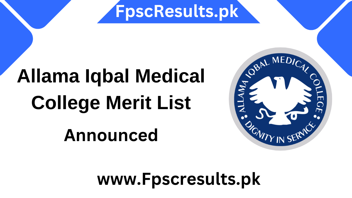 Allama Iqbal Medical College AIMC Merit List