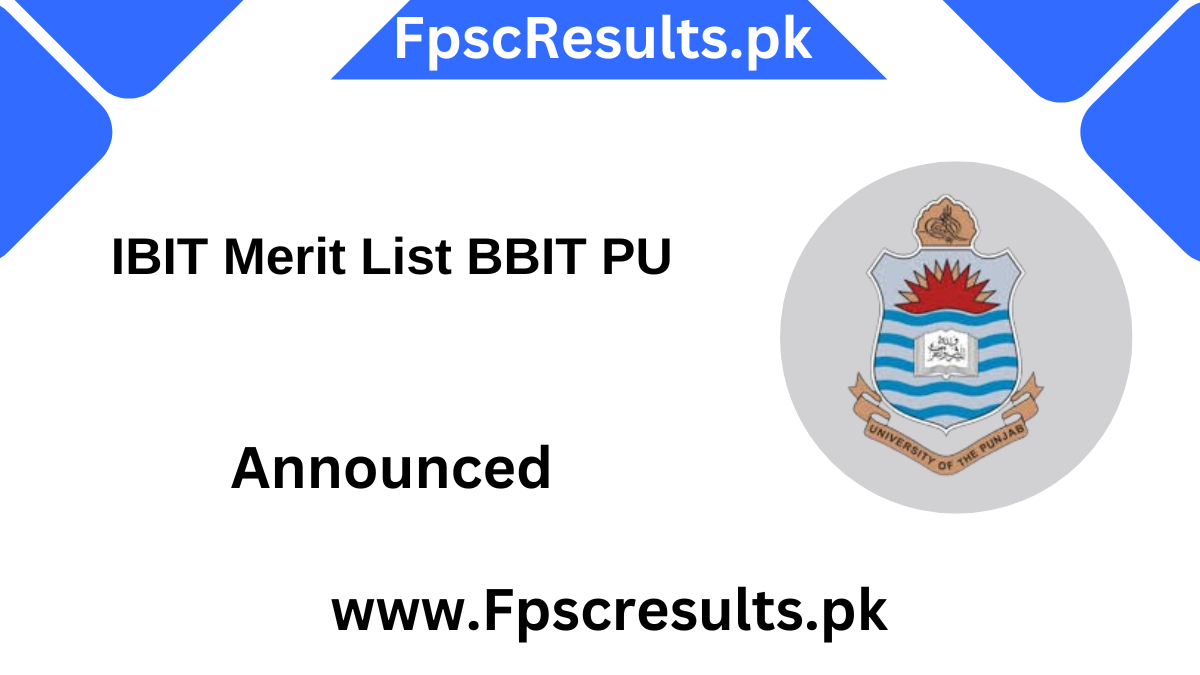 IBIT Merit List BBIT PU